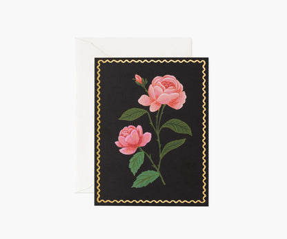 Pink Rose Everyday Card - Single Card - Greeting Card with Envelope