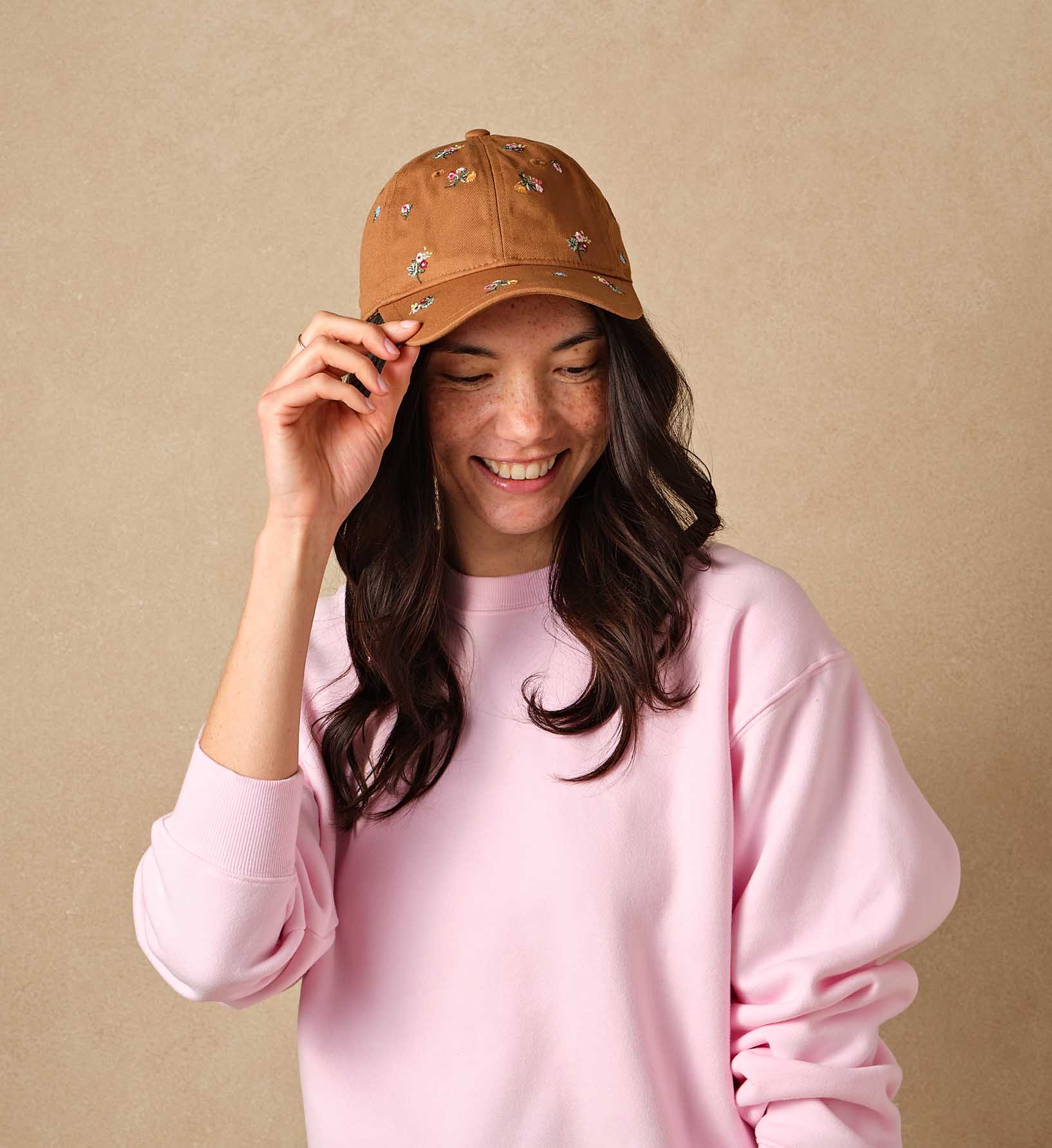 Baseball Cap - Ditsy Dahlia