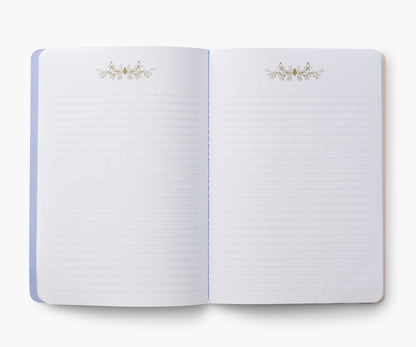Stitched Notebook Set - Hydrangea