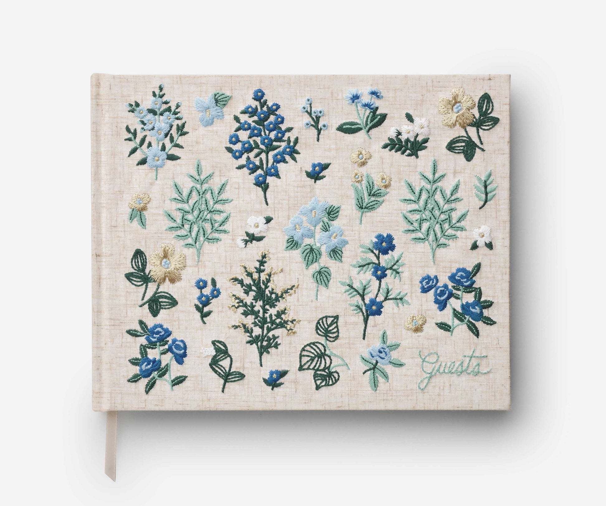 Embroidered Guest Book - Wildwood - Premium Design Accessory