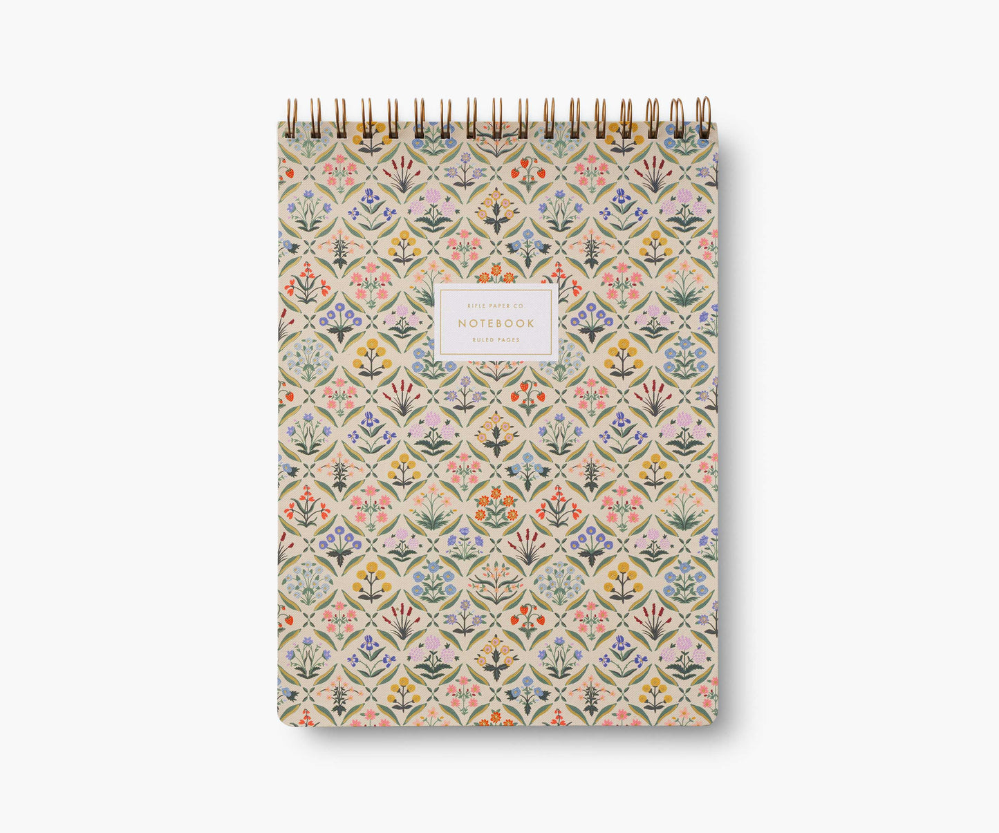 Large Top Spiral Notebook - Estee - Lined Notebook Journal