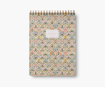 Large Top Spiral Notebook - Estee - Lined Notebook Journal
