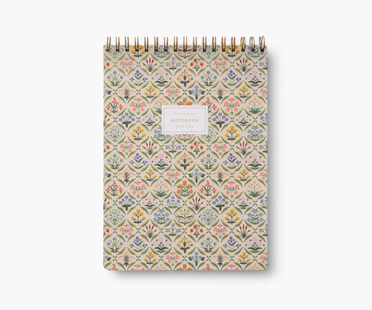 Large Top Spiral Notebook - Estee - Lined Notebook Journal