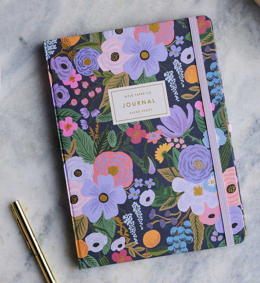 Journal with Pen - Garden Party Violet
