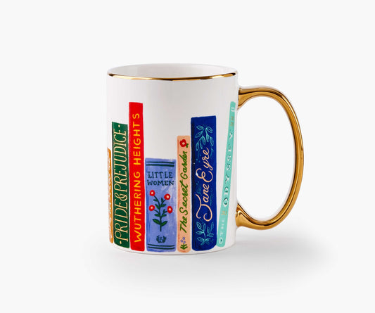 Porcelain Mug - Book Club - Porcelain Coffee Mug