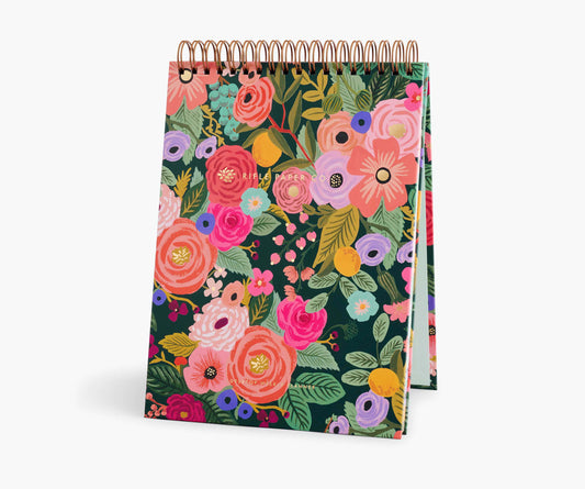 Desktop Weekly Planner - Garden Party - Academic Spiral Planner