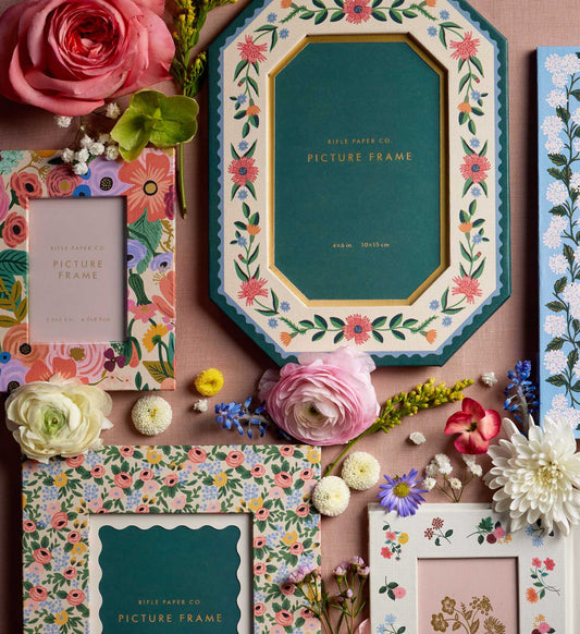 Wallet Paper Wrapped Picture Frame - Garden Party