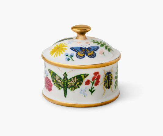 Round Porcelain Box - Curio - Premium Design Accessory
