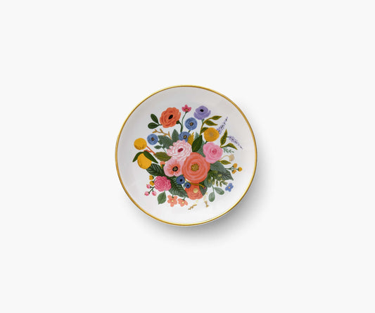 Porcelain Ring Dish - Garden Party Bouquet - Premium Design Accessory