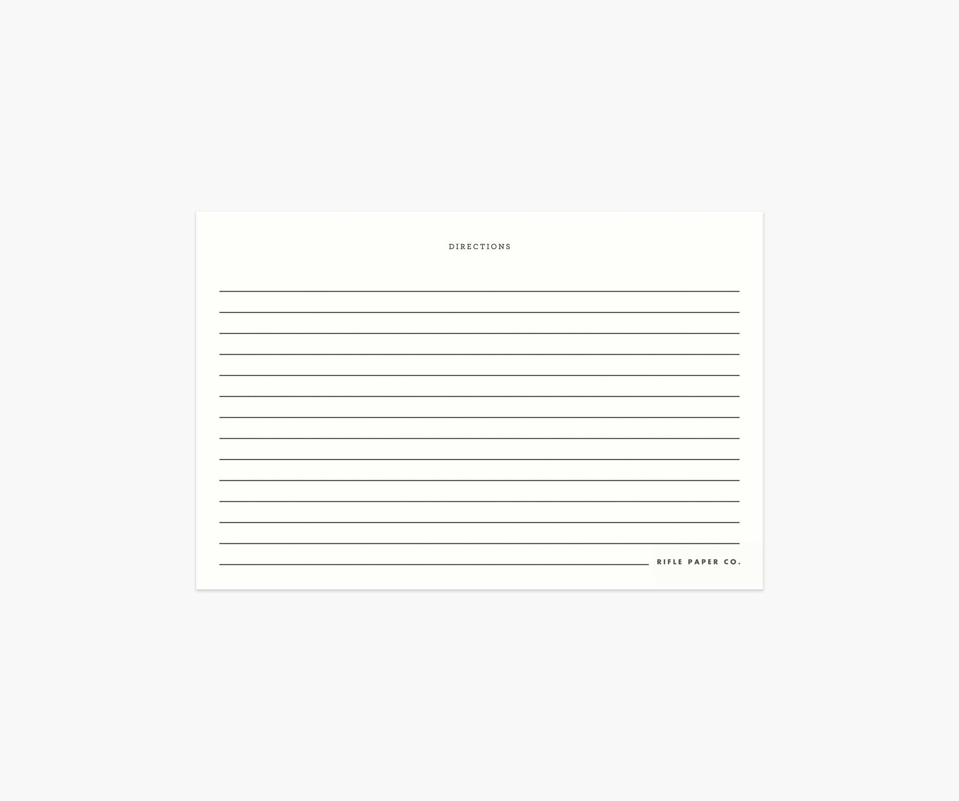 Recipe Cards - Charcoal Spoon