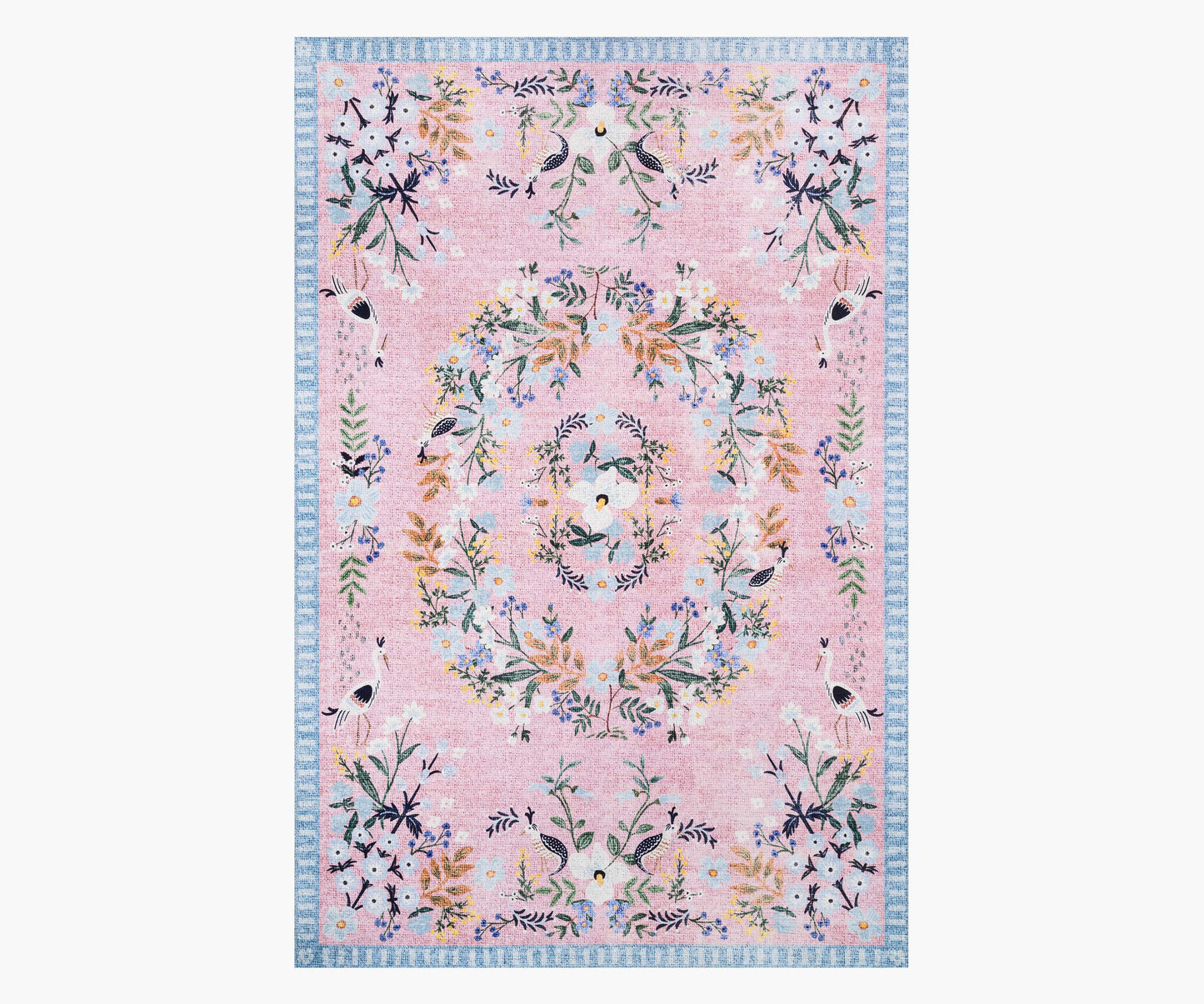 Palais Luxembourg Printed Rug - Rose - Premium Design Accessory