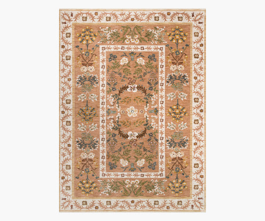 Kismet Arabesque Power Loomed Rug - Camel - Premium Design Accessory