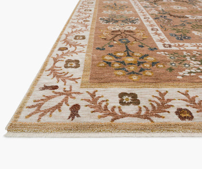 Kismet Arabesque Power Loomed Rug - Camel