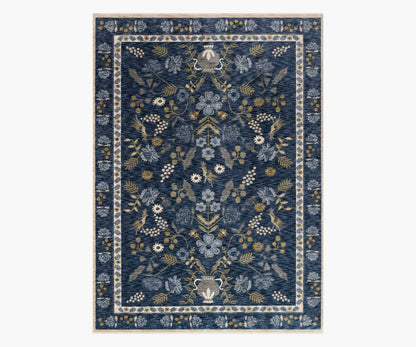 Kismet Amphora Power-Loomed Rug - Navy - Premium Design Accessory