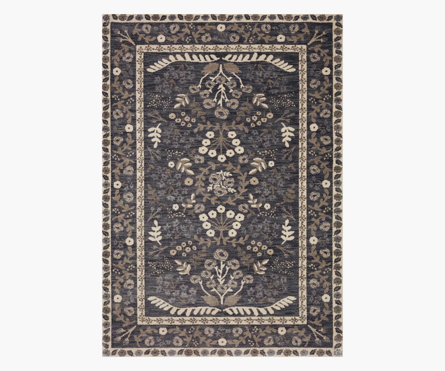 Fiore Florence Power Loomed Rug - Charcoal - Premium Design Accessory