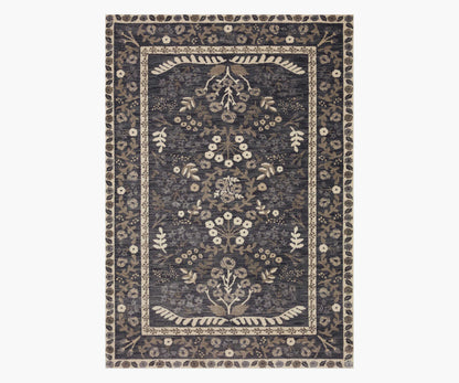 Fiore Florence Power Loomed Rug - Charcoal - Premium Design Accessory