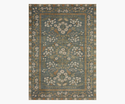 Fiore Florence Power Loomed Rug - Slate & Sage - Premium Design Accessory