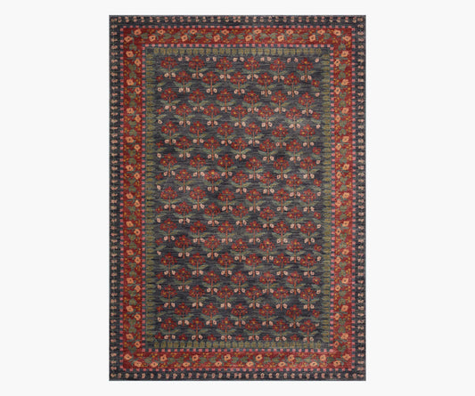 Fiore Forte Power-Loomed Rug - Navy - Premium Design Accessory