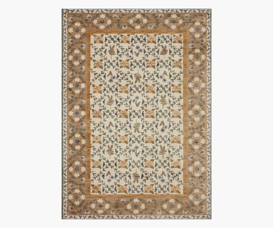 Fiore Belvedere Power-Loomed Rug - Gold - Premium Design Accessory