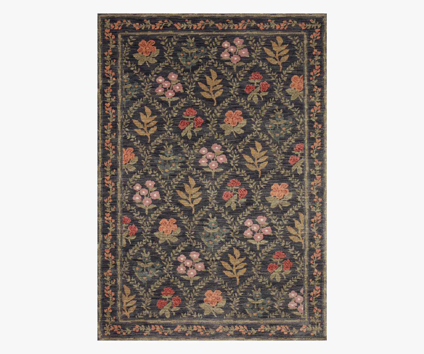 Fiore Hawthorne Power Loomed Rug - Charcoal - Premium Design Accessory