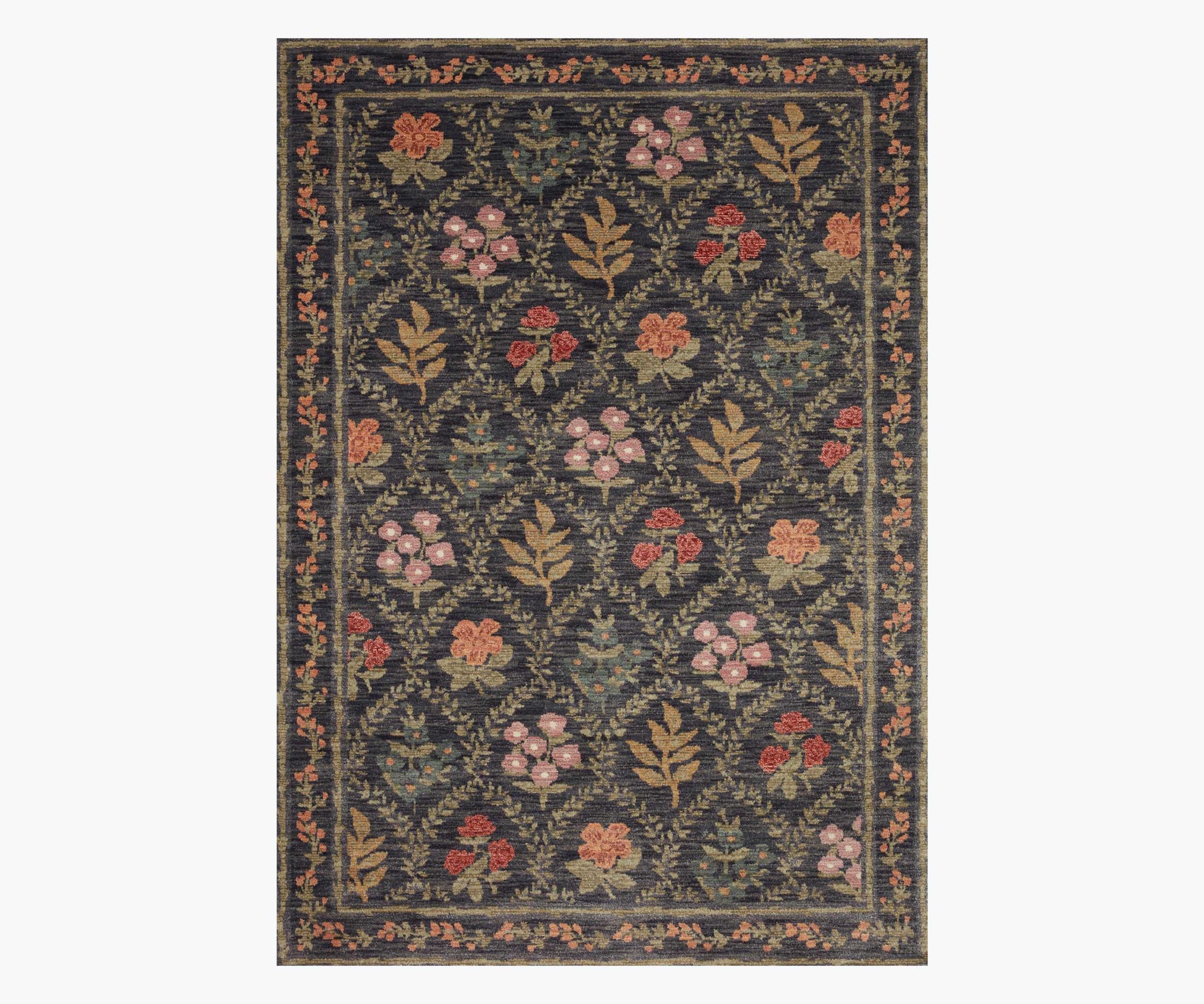 Fiore Hawthorne Power Loomed Rug - Charcoal - Premium Design Accessory