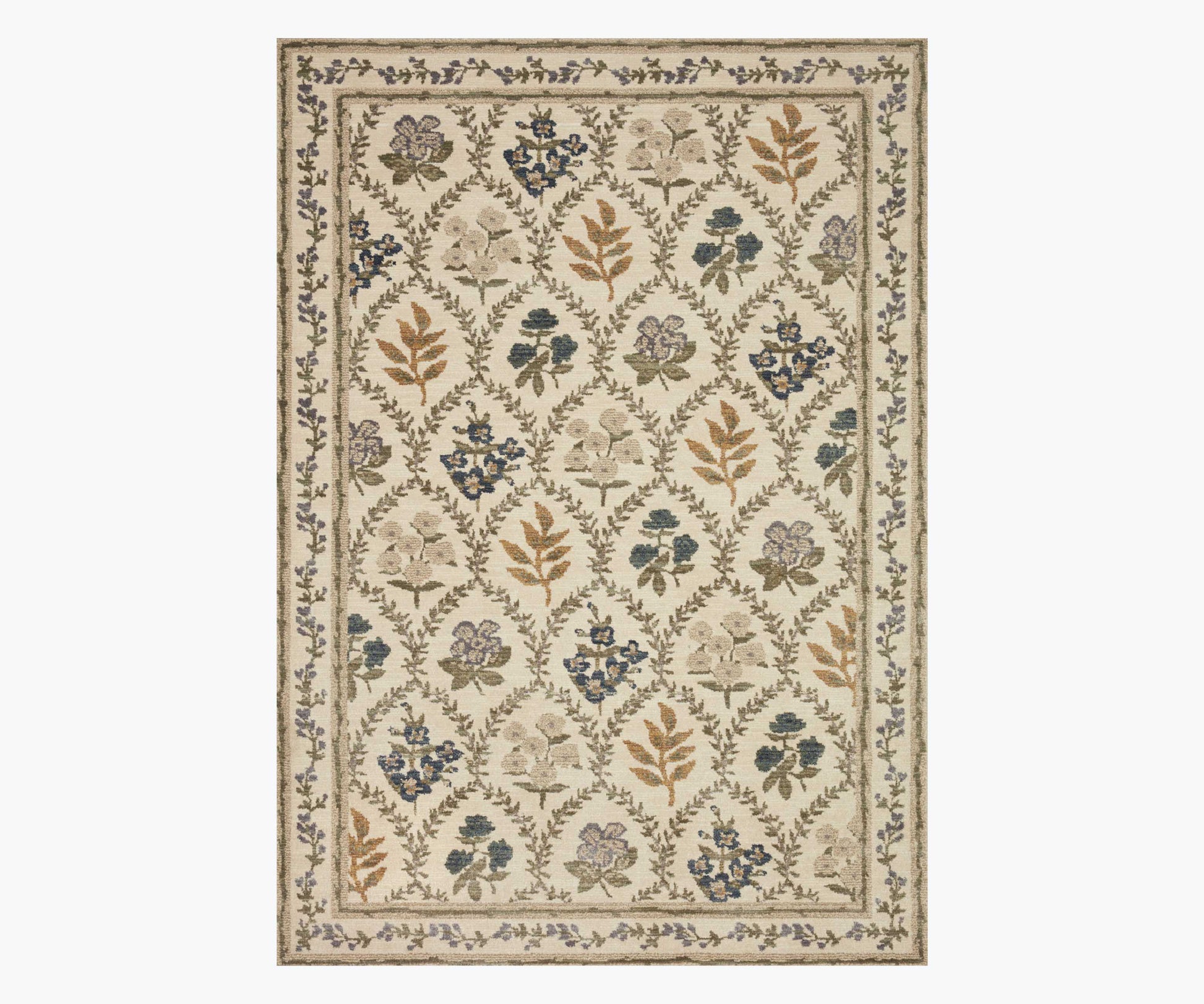 Fiore Hawthorne Power Loomed Rug - Ivory - Premium Design Accessory