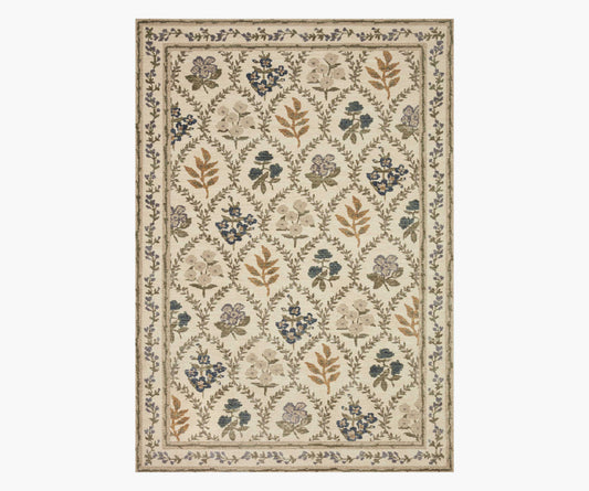 Fiore Hawthorne Power Loomed Rug - Ivory - Premium Design Accessory