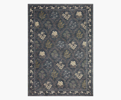 Fiore Hawthorne Power Loomed Rug - Navy - Premium Design Accessory