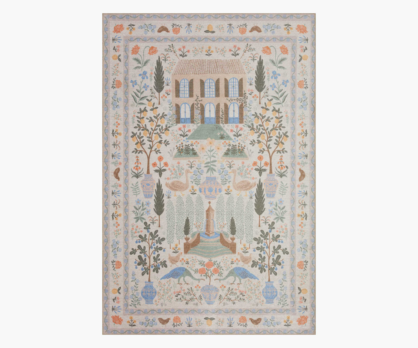 Menagerie Camont Printed Rug - Cream - Premium Design Accessory