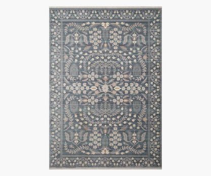 Holland Anika Power-Loomed Rug - Blue - Premium Design Accessory