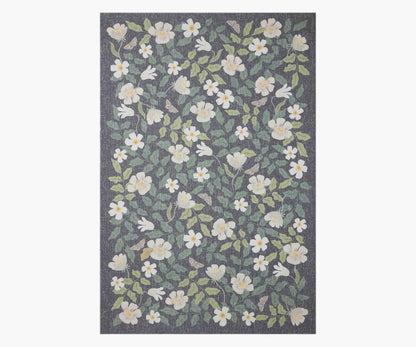 Cotswolds Primrose Power Loomed Rug - Charcoal - Premium Design Accessory