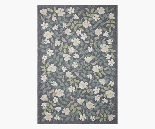 Cotswolds Primrose Power Loomed Rug - Charcoal - Premium Design Accessory