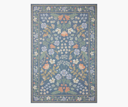Cotswolds Willow Power Loomed Rug - Indigo - Premium Design Accessory