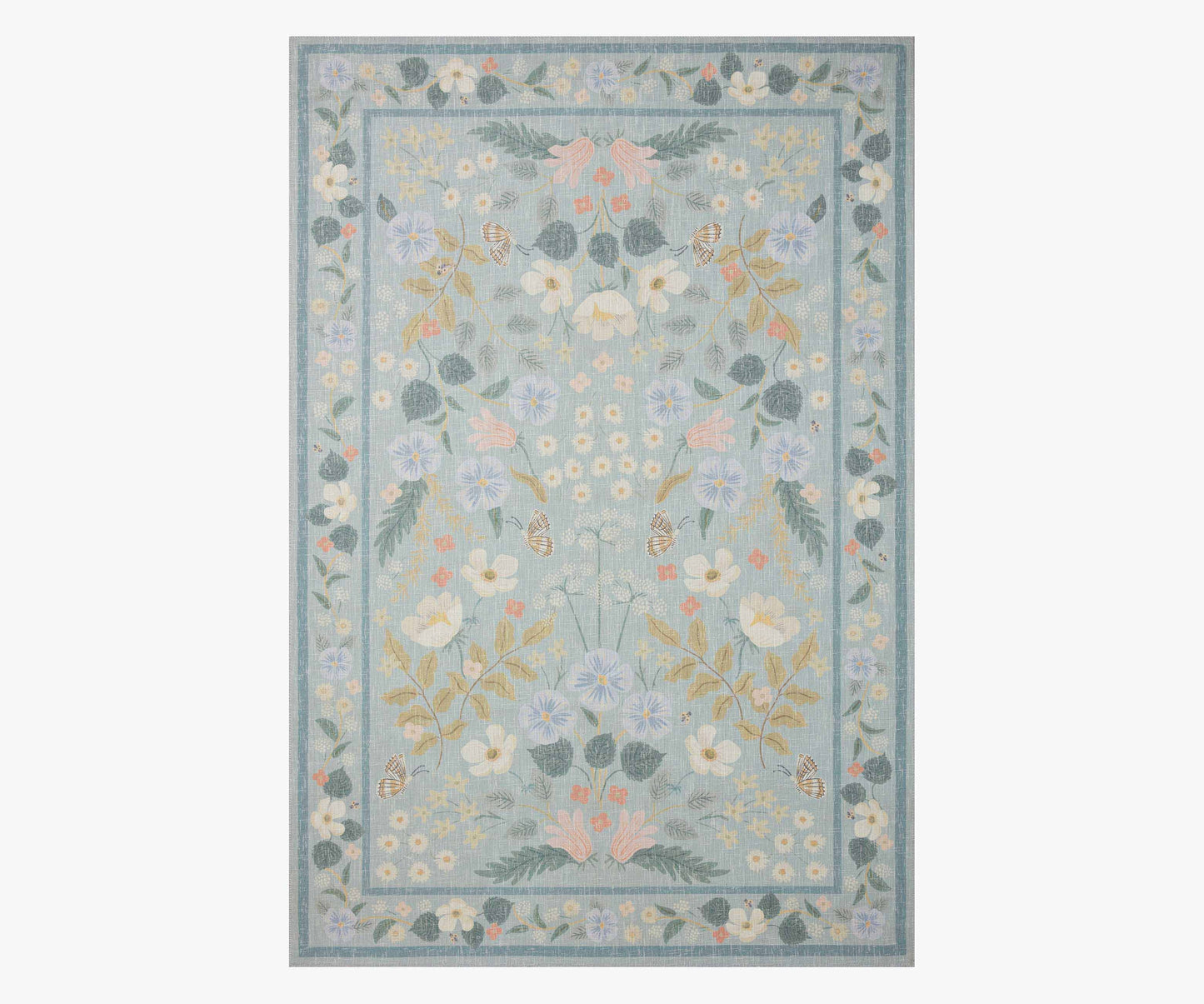 Cotswolds Willow Power Loomed Rug - Sky - Premium Design Accessory