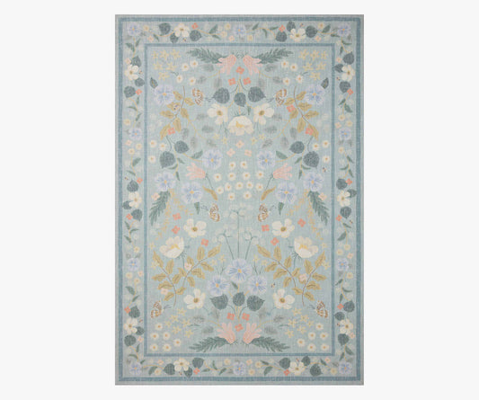 Cotswolds Willow Power Loomed Rug - Sky - Premium Design Accessory