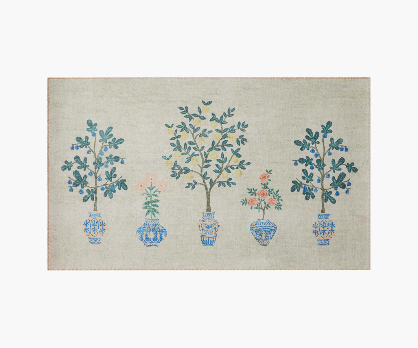 Atelier Topiary Non-Slip Rug - Ivory - Premium Design Accessory