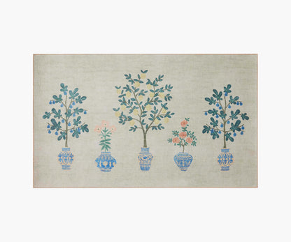 Atelier Topiary Non-Slip Rug - Ivory - Premium Design Accessory