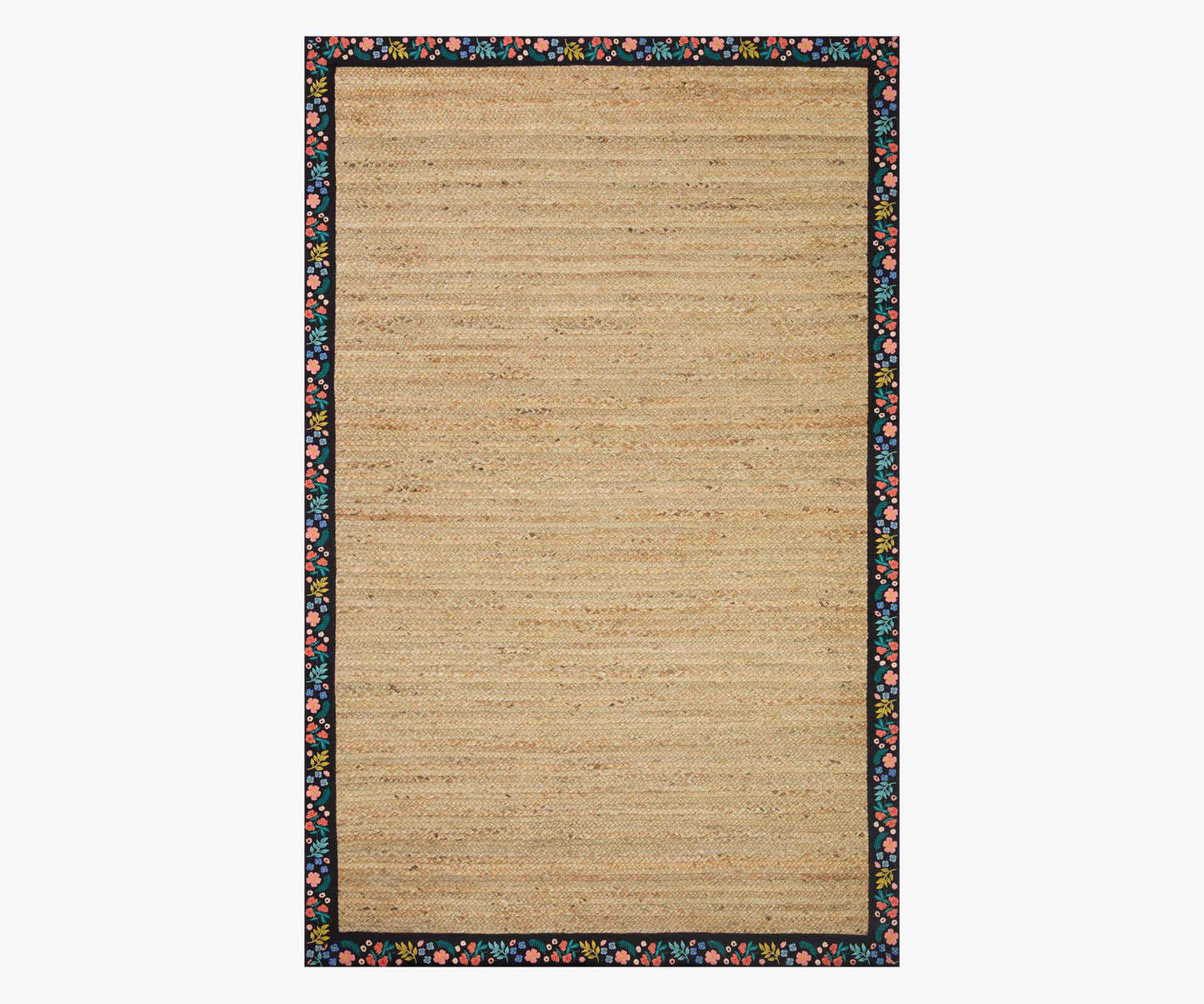 Costa Wildwood Jute Rug - Natural & Black - Premium Design Accessory