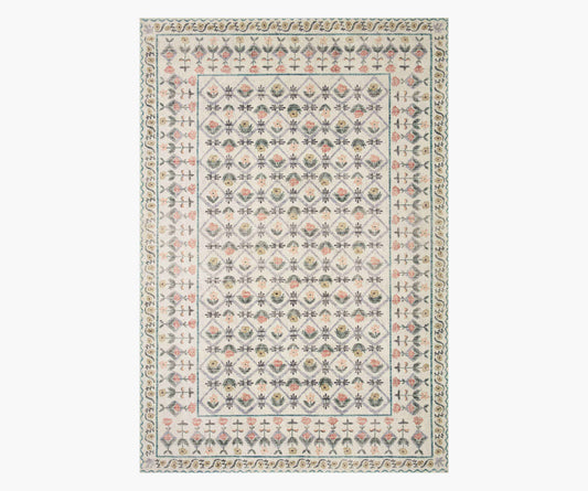 Eden Lattice Power Loomed Rug - Ivory - Premium Design Accessory