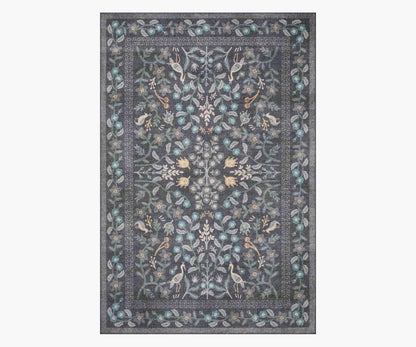 Maison Nightingale Power Loomed Rug - Black - Premium Design Accessory