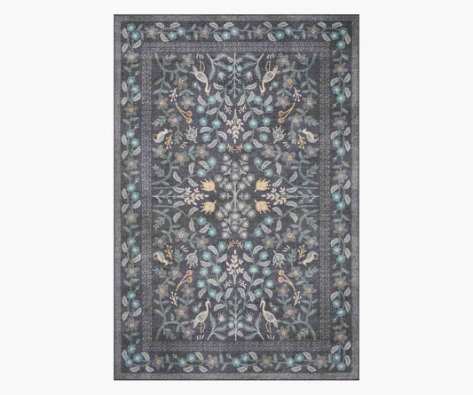 Maison Nightingale Power Loomed Rug - Black - Premium Design Accessory