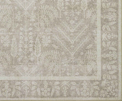 Maison Bough Power Loomed Rug - Natural