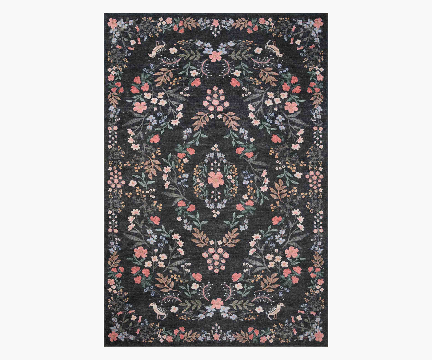 Maison Tuileries Power Loomed Rug - Black - Premium Design Accessory