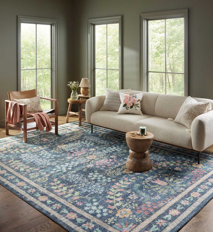 Maison Frances Power Loomed Rug - Blue Multi