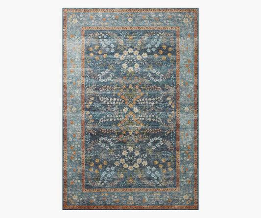 Palais Kensington Printed Rug - Indigo - Premium Design Accessory