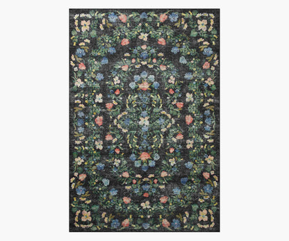 Palais Windsor Printed Rug - Black - Premium Design Accessory