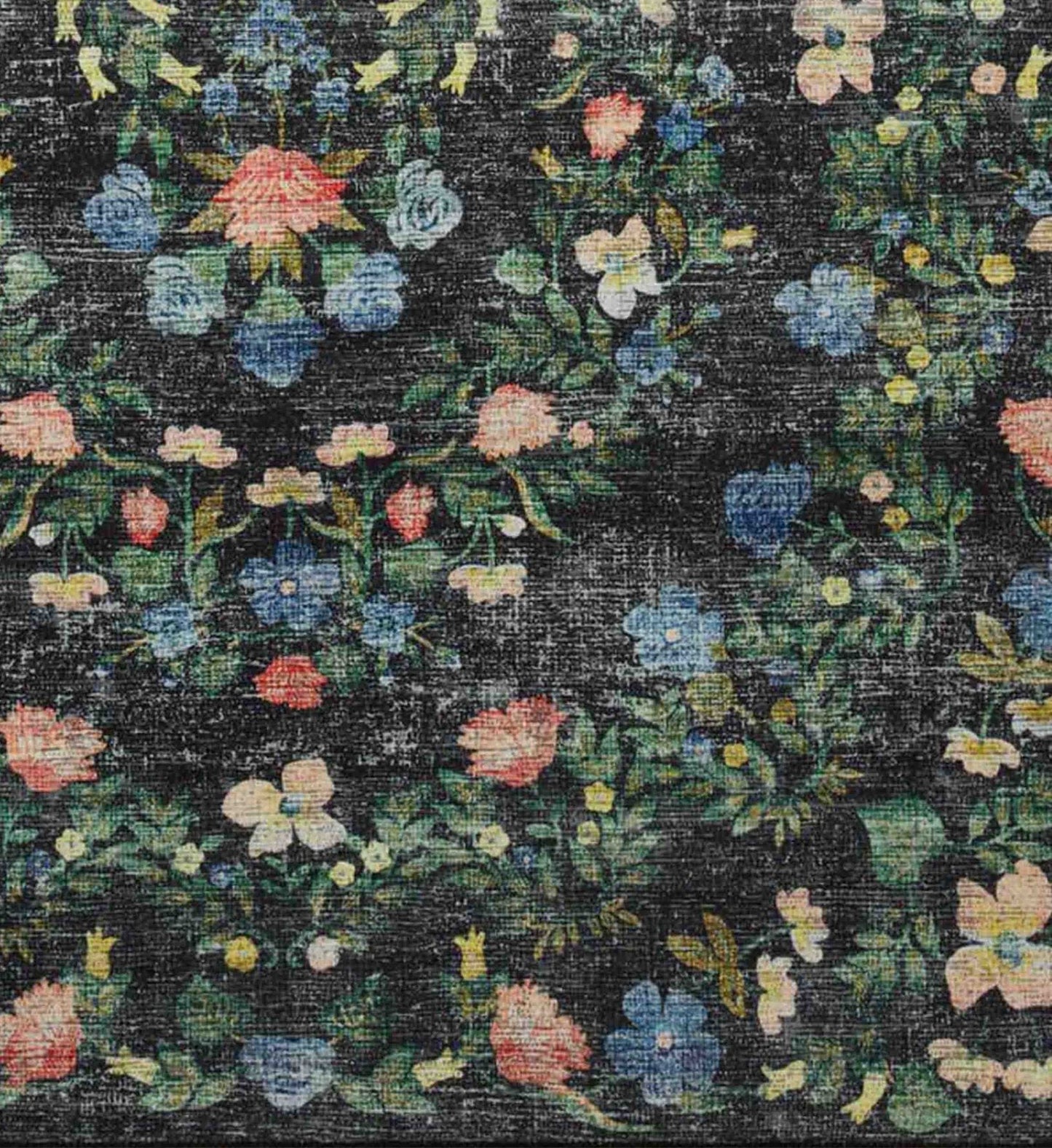 Palais Windsor Printed Rug - Black
