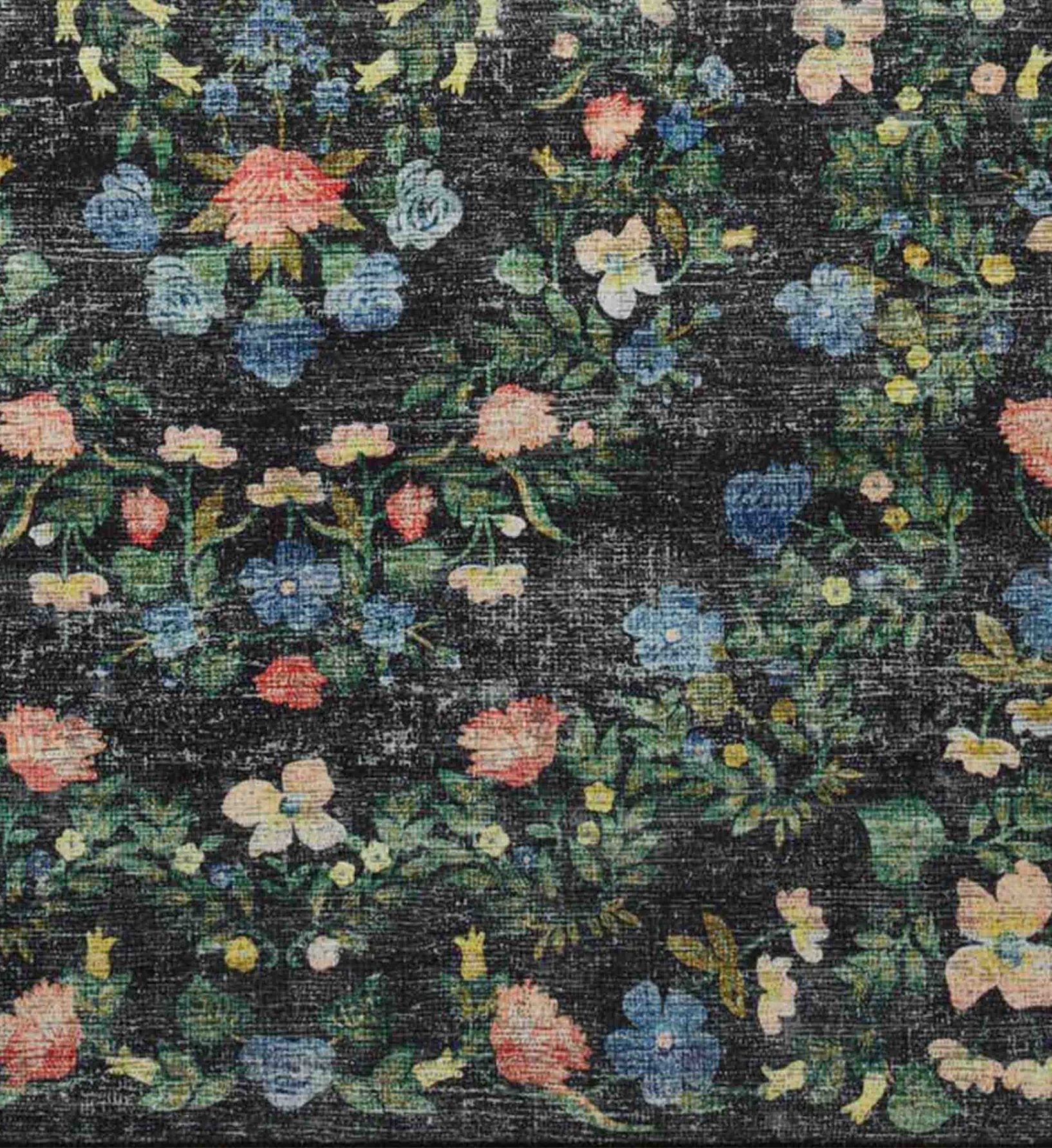 Palais Windsor Printed Rug - Black