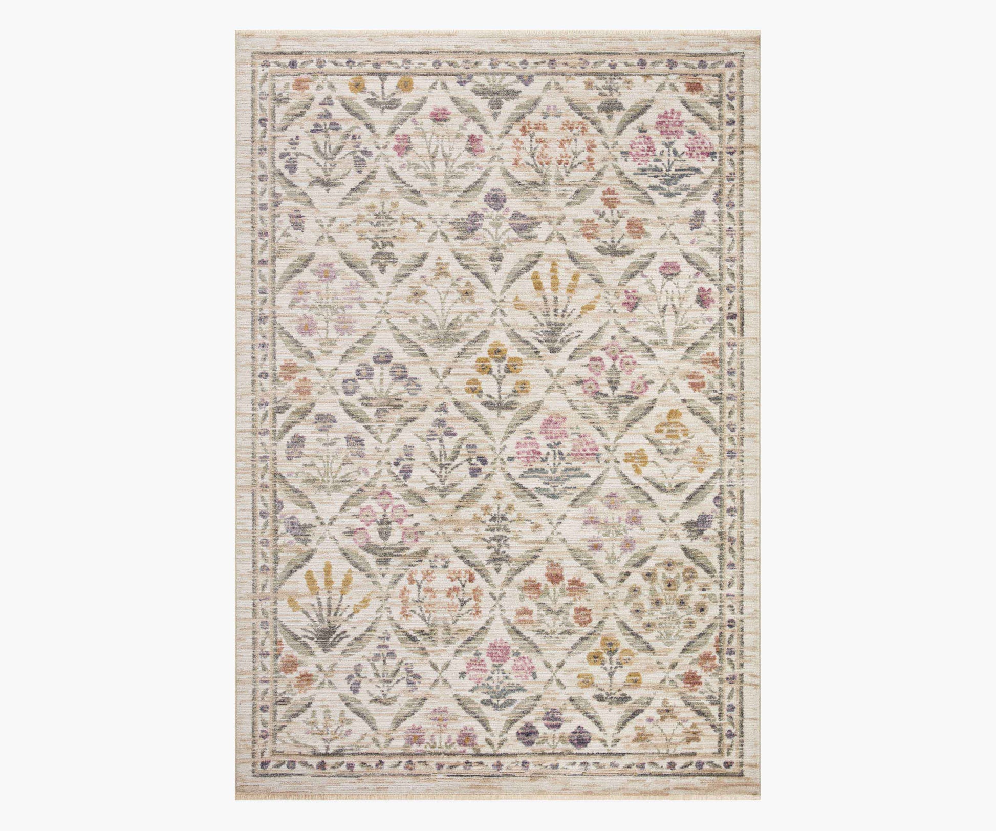 Provence Estee Power-Loomed Rug - Ivory - Premium Design Accessory