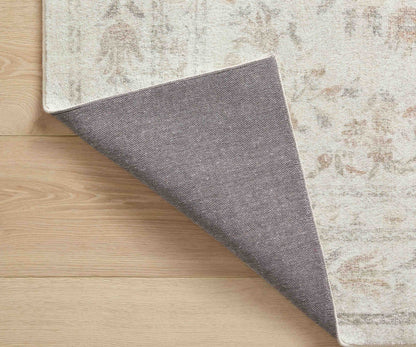Courtyard Lily Printed Rug - Yellow Multi